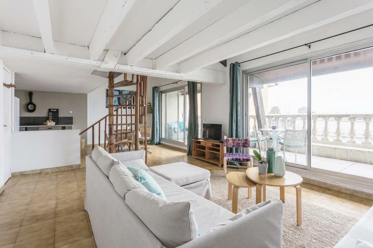 Appartamento T3 Avec Terrasse Avec Vue Exceptionnelle Sur Les Quais De Sète Esterno foto