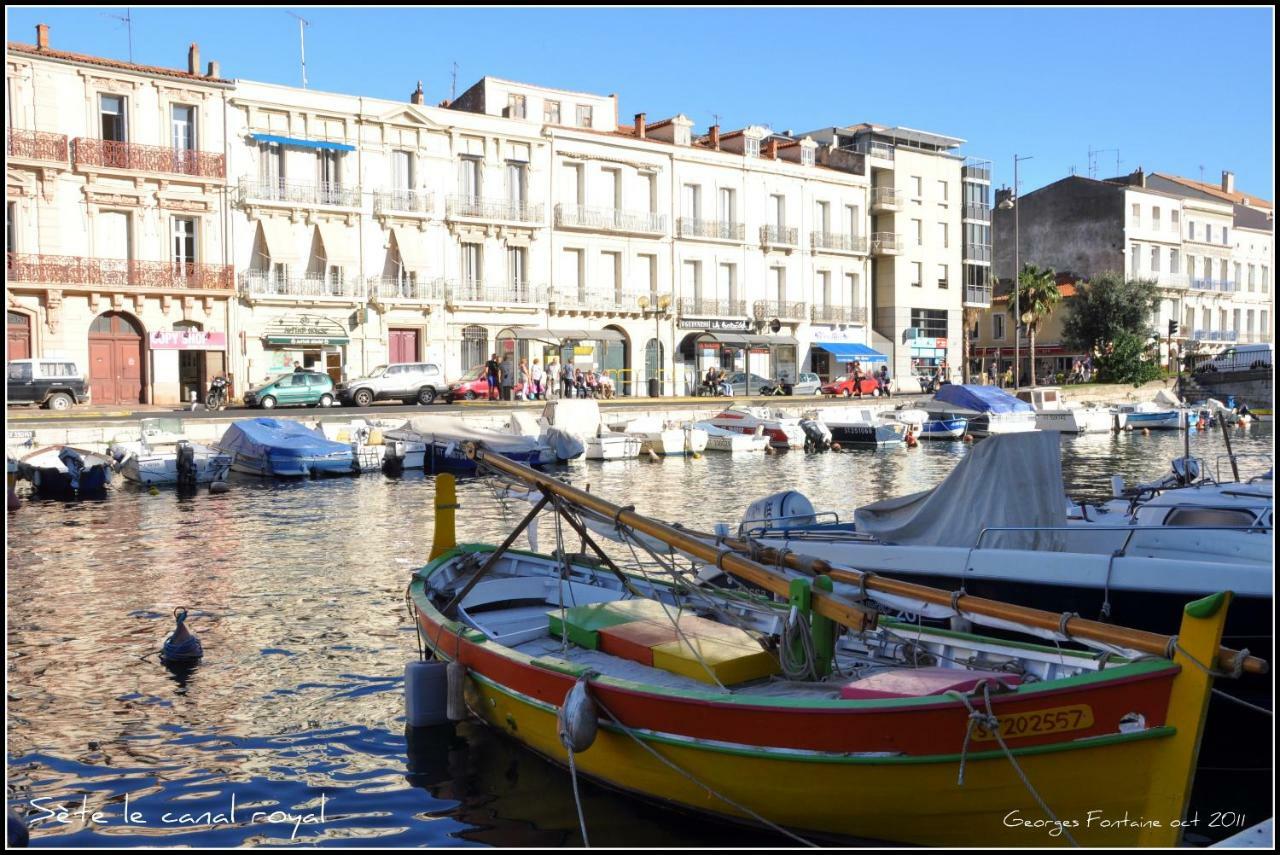 Appartamento T3 Avec Terrasse Avec Vue Exceptionnelle Sur Les Quais De Sète Esterno foto